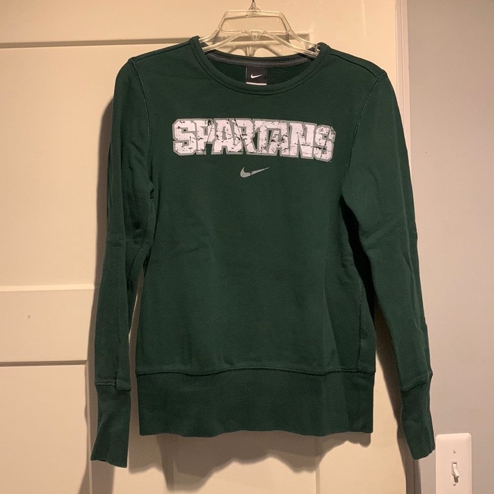Nike Michigan State Spartans Crewneck Sweatshirt